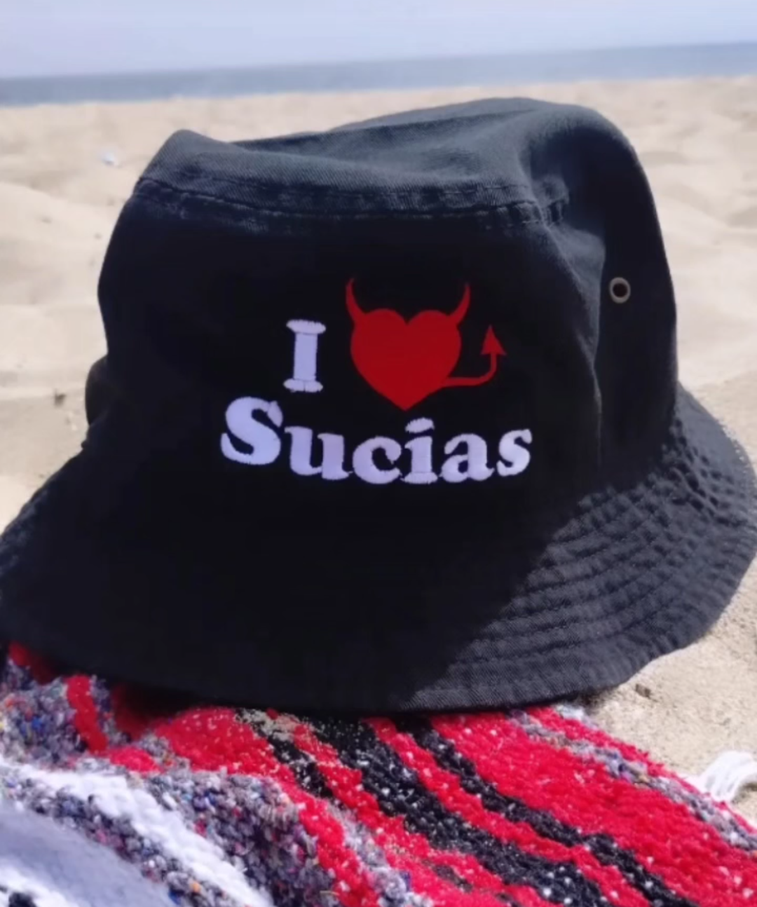 "I❤️SUCIAS" Embroided Bucket Hat