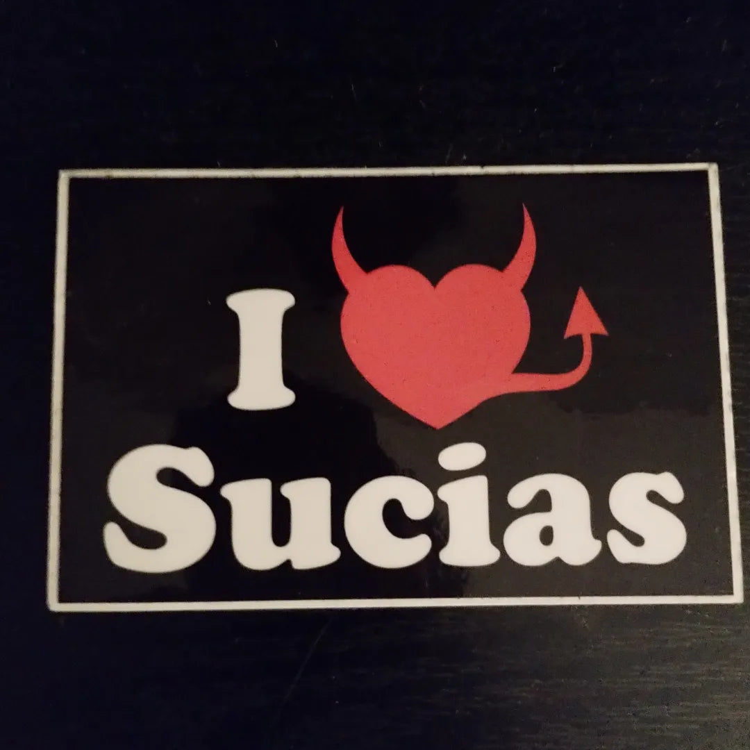 "I❤️SUCIAS" stickers