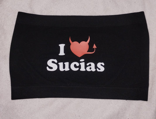 I ❤️ Sucias tube top