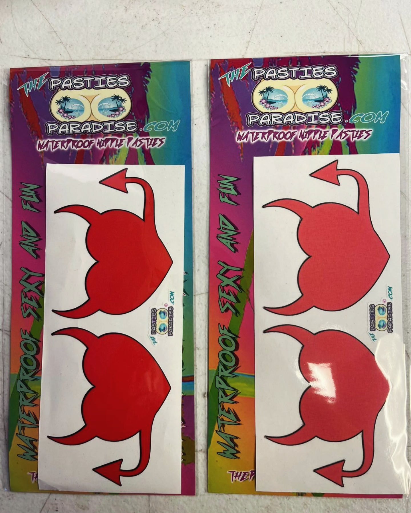 Pasties Devil heart