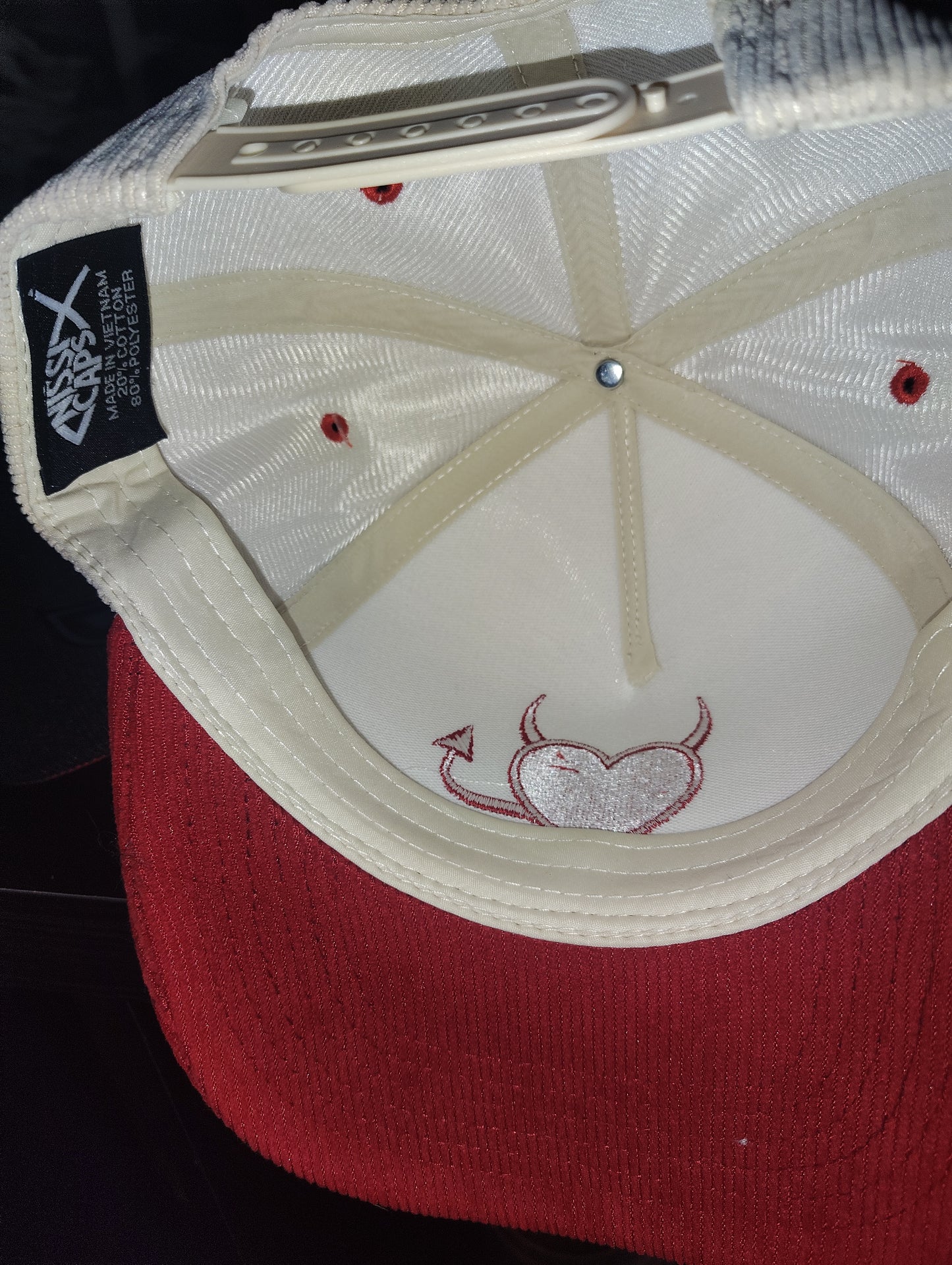Corduroy material Snap backs