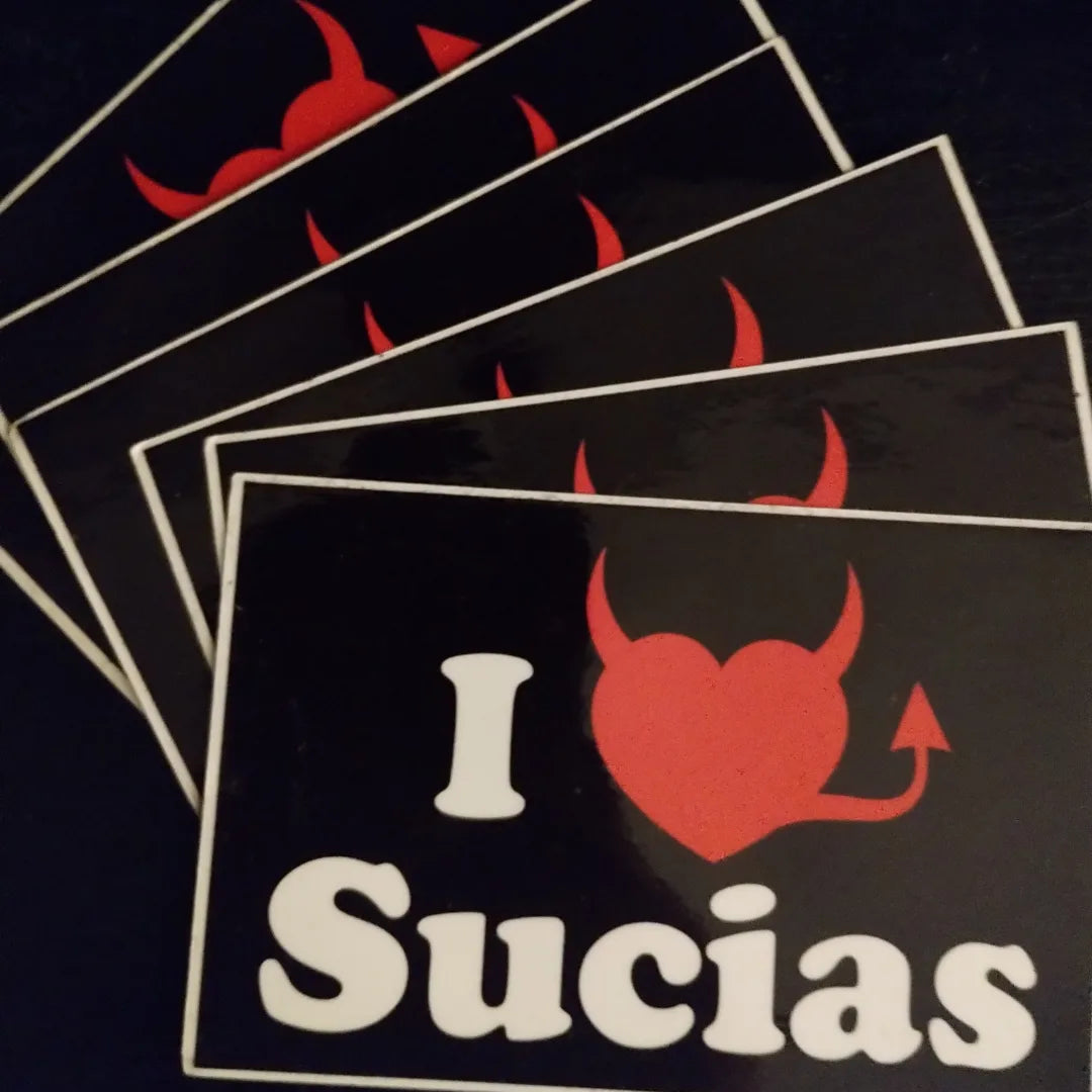 "I❤️SUCIAS" stickers