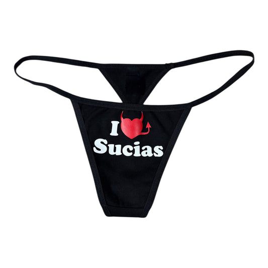 I ❤️ Sucias Tanga